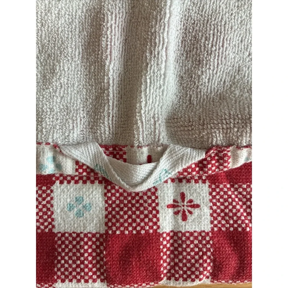 Pioneer Woman Dish towels Sweet Rose And Checkered Discontinued Pattern